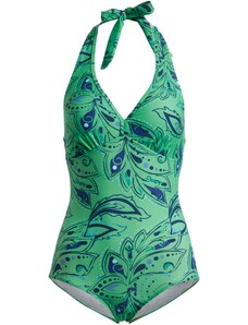 bonprix Sťahujúce plavky z recyklovaného polyamidu, ľahký tvarujúci efekt, farba zelená
