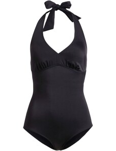 bonprix Jednodielne plavky z recyklovaného polyamidu, farba čierna