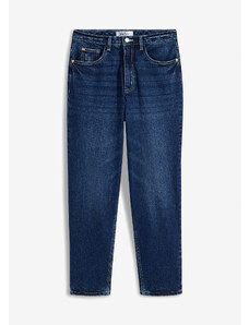 bonprix Mom-džínsy, vysoký pás, farba modrá, rozm. 50