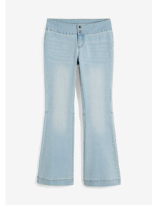 bonprix Strečové džínsy, rozšírené, farba modrá, rozm. 52