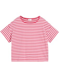 bonprix Tričko, dievčenské, bio bavlna, farba ružová