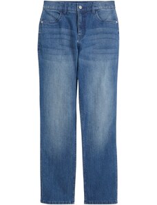 bonprix Chlapčenské džínsy, široké, Loose Fit, farba modrá