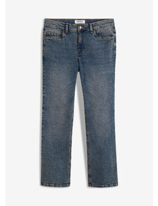 bonprix Strečové džínsy, Regular Fit, rozšírené, farba modrá, rozm. 54