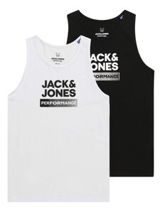 Jack & Jones Junior Tričko čierna / biela