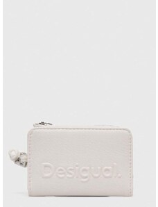 Peňaženka Desigual biela farba, 24SAYP02