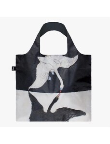 Skladacia nákupná taška LOQI HILMA AF KLINT The Swan