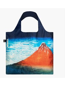 Skladacia nákupná taška LOQI KATSUSHIKA HOKUSAI Red Fuji