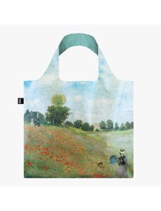 Skladacia nákupná taška LOQI CLAUDE MONET Wild Poppies