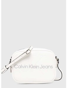 Kabelka Calvin Klein Jeans biela farba, K60K610275