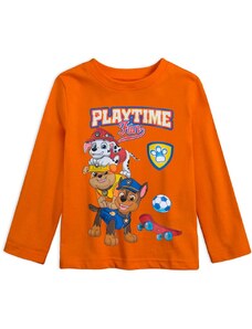 Chlapčenské tričko PAW PATROL PLAYTIME oranžové