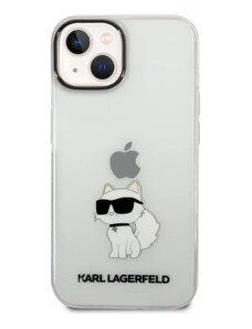 Apple iPhone 14 Karl Lagerfeld IML Choupette NFT Case transparentná KLHCP14SHNCHTCT