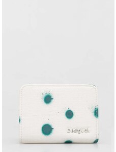 Peňaženka Desigual biela farba, 24SAYP11