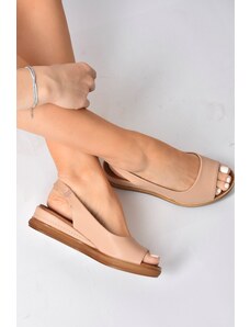 Fox Shoes Sandále - Béžová - Ploché