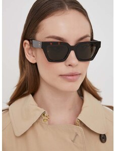 Slnečné okuliare Tommy Hilfiger dámske, hnedá farba, TH 2101/S