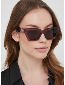Slnečné okuliare Tommy Hilfiger dámske, ružová farba, TH 2101/S