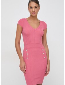Šaty Marciano Guess ATENA ružová farba, mini, priliehavá, 4RGK00 5755Z