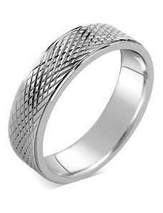 Ligot L´AMOUR Svadobný prsteň s oceľovým gravírovaním
