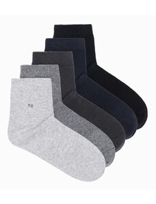 Inny Mix ponožiek s jemným vzorom U453 (5 KS)
