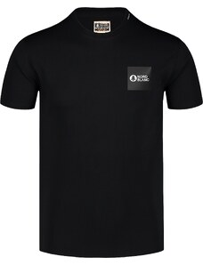 Nordblanc Čierne pánske bavlnené tričko OPPOSITION