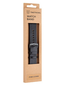 Tactical 307 Kožený Remienok 22mm čierna SH201126