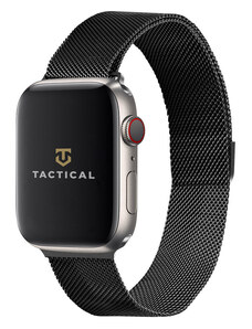 Tactical 333 Loop Magnetický Kovový Remienok pre Apple Watch 1/2/3/4/5/6/7/8/9/SE 38/40/41mm čierna 2445282