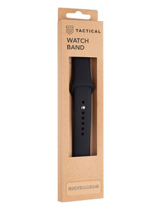 Tactical 488 Silikónový Remienok pre Apple Watch 1/2/3/4/5/6/7/8/9/SE 42/44/45mm čierna 2445848