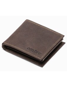 Ombre Clothing Moderná hnedá peňaženka A092