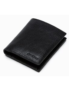 Ombre Clothing Štýlová peňaženka v čiernej farbe A608