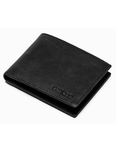 Ombre Clothing Elegantná čierna peňaženka A607