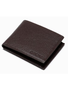 Ombre Clothing Hnedá klasická peňaženka A609
