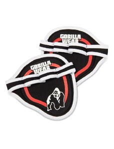 Gorilla Wear Dlaňové úchopy / PALM GRIPS - čierna/červená