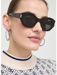 Slnečné okuliare Saint Laurent dámske, čierna farba, SL 639
