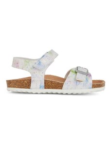 Detské sandále Geox ADRIEL biela farba