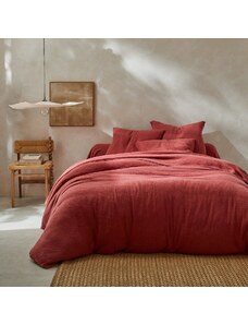 Blancheporte Jednofarebné posteľná bielizeň z bavlnenej gázoviny ružové drevo 050
