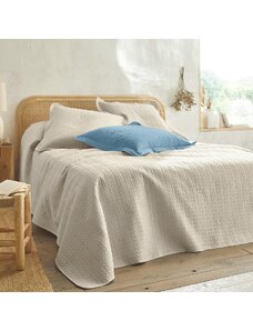 Blancheporte Prešívaná prikrývka na posteľ s geometrickým vzorom, mikrovlákno béžová 150