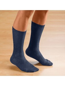 Blancheporte Pánske ponožky, súprava 2 páry námornická modrá 041