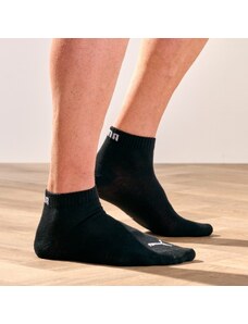 Blancheporte Nízke ponožky Quarter Puma, súpr. 3 párov, čierne čierna 046
