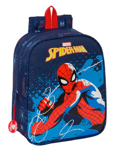 Detský batoh Spider-Man Neon Námornícka modrá (22 x 27 x 10 cm)
