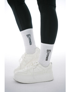 Brandenburg Unisex biele BG ponožky FITNESS B120721
