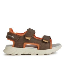 Detské sandále Geox SANDAL AIRADYUM hnedá farba