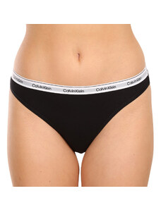 5PACK dámske nohavičky Calvin Klein čierné (QD5208E-UB1)