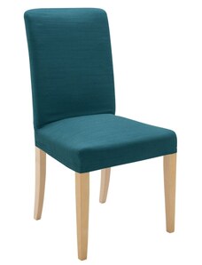 Blancheporte Pružný jednofarebný poťah na stoličku, sedadlo alebo sedadlo + ooperadlo tyrkysová 001