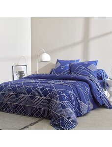 Blancheporte Bavlnená posteľná bielizeň Hector modrá 143