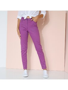 Blancheporte Úzke dlhé nohavice fialová 036