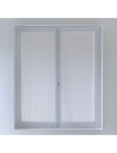 Blancheporte Etamínová vitrážová záclona, 1 pár biela 090