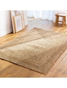Blancheporte Jutový obdĺžnikový koberec béžová 120