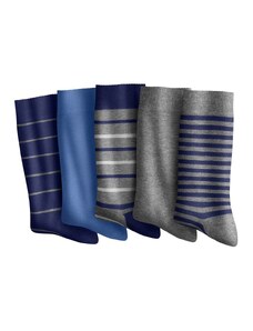Blancheporte Originálne ponožky, súprava 5 párov modrá 038