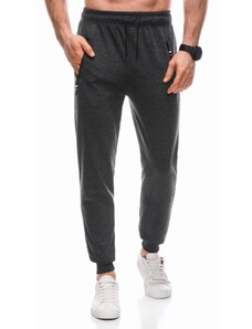 EDOTI Men's sweatpants P1437 - dark grey