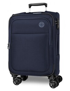 JOUMMA BAGS MOVOM Atlanta Azul, Textilný cestovný kufor, 56x37x20cm, 34L, 5318622 (small)