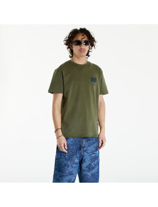 Tommy Hilfiger Pánske tričko Tommy Jeans Regular Essential Flag Tee Drab Olive Green